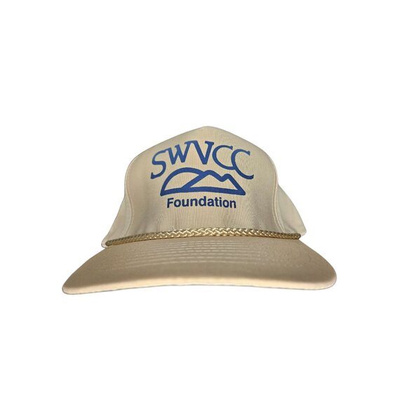 Vintage SWVCC Tan Snapback Golf Hat - Picture 1 of 4